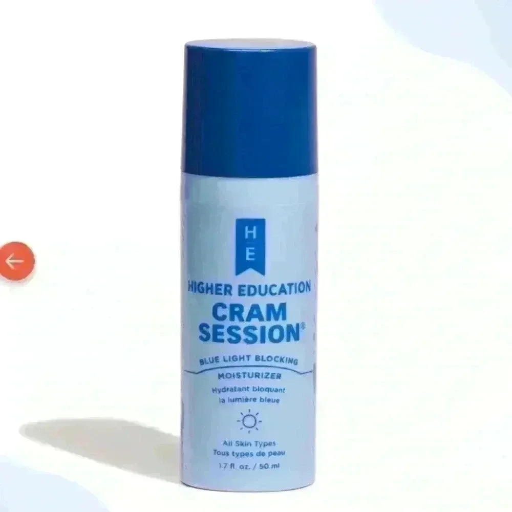 NWT Higher Education Cram Session Blue Light Blocking Moisturizer